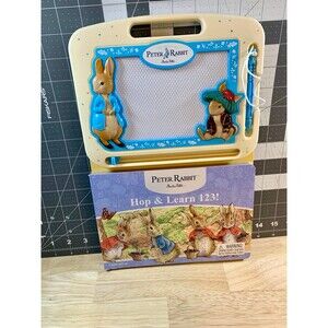 Peter Rabbit - "Hop and Learn 123!" - Book With Magnetic Drawing Pad